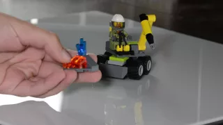 Lego Volcano Jackhammer Set Review 30350