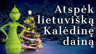 Ar gali atspėti lietuvišką Kalėdinę dainą? |Guess the song|