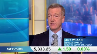 Morgan Stanley's Wilson on S&P Call, Fed Policy, Bond Market