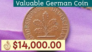 Germany Rare Coins Most Expensive | 1991 A 1 Pfennig German Error Coin Most Popular