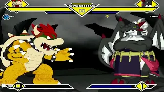 JJDBH Mugen Bowser Vs Ryugen(3D)