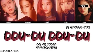 BLACKPINK (블랙핑크) — 'DDU-DU DDU-DU' (5 Members ver.) (Color Coded Lyrics Han|Rom|Eng)