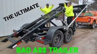 THE ULTIMATE DUMP TRAILER! Nedland Industries EZ-Rolloff dumpster trailer