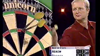 180 followed by a 161 checkout to take the match by Diamond Dave Askew