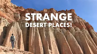 6 Weird MUST-VISIT Desert Destinations! (SUV Camping/Vanlife Adventures!)