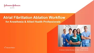 AF Ablation Workflow for Anesthesia and AHPs