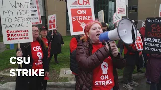 Sacramento State faculty among CSU workers on weeklong strike