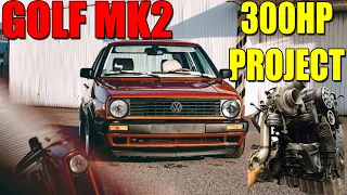 GOLF MK2 300HP PROJECT - TDI PD SWAP