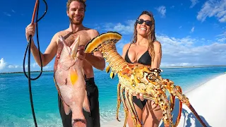 GIANT LOBSTER CATCH & COOK (Ft. Sailing LaVagabonde)