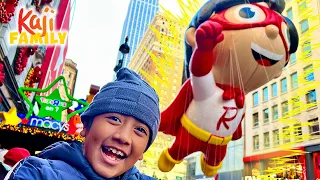 Ryan is in Macy's Thanksgiving Day Parade as RED TITAN!!