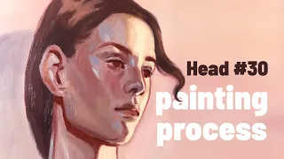 Portrait - Oil painting process