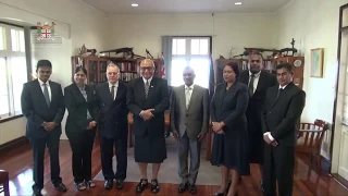 Fijian President officiates at the swearing in of two new Magistrates