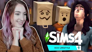 Using The Sims 4: Eco Lifestyle to cause a smog apocalypse