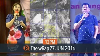 Leni Robredo, Duterte on Abu Sayyaf, Ambo | 12PM wRap