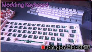 Modding Redragon Fizz k617 Rgb/Mechanical Keyboard/Моддинг клавиатуры