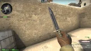 ★ StatTrak™ Bayonet | Blue Steel (Field-Tested)