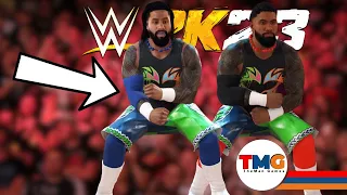 WWE 2K23 : How To Create Old School Jimmy & Jey Uso