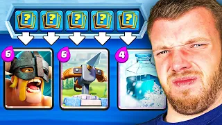 😱😵CLASH ROYALE BAUT MEIN DECK... (und es eskaliert) | Clash Royale Deutsch