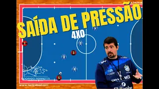 Saída de pressão | 4X0 | Movimentação | Tática