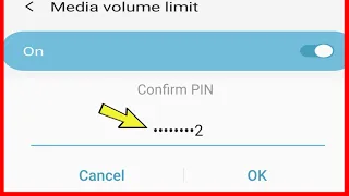 How to Reset or Forget Media Volume Limit Pin/Password Samsung