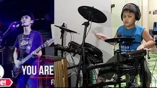 You Are My Religion (Firehouse) Cover by Sweetnotes(Drum cover by JL Garcia)