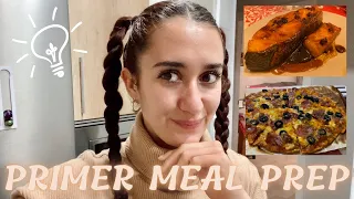 PRIMER MEAL PREP | RECETAS FÁCILES | MENÚ SEMANAL | IDEAS PARA CENAS RÁPIDAS | ALOCLAUU