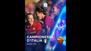 Roma seal first-ever league title, Juventus secure UWCL spot | #SerieAFemminile