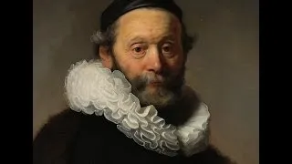New! Art Lesson. Rembrandt Portrait Painting By Artist Sergey Gusev. English Subtitles.