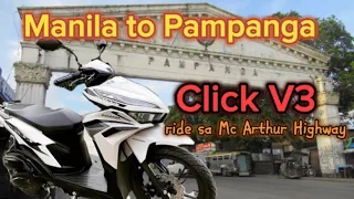 Manila to Pampanga | Click V3 via Mc Arthur Highway