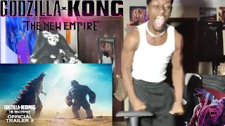 Godzilla x Kong: The New Empire | Official Trailer 2 | Epic Reaction #2 | "HYPED IS EXTREMELY REAL!"