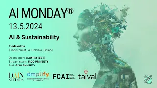 AI Monday Helsinki: AI & Sustainability