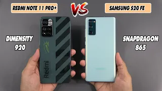 Xiaomi Redmi Note 11 Pro Plus vs Samsung Galaxy S20 FE | SpeedTest and Camera comparison