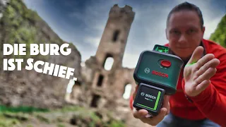 Bosch AdvancedLevel 360 und Quigo Green Kreuzlinienlaser (grün) - Vergleich und Test - deutsch