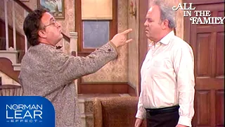 All In The Family | Frank Curses Archie! | The Norman Lear Effect