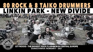 88 drummers play Linkin Park - New Divide - CITYROCKS (𝗧𝗵𝗲 𝗯𝗶𝗴𝗴𝗲𝘀𝘁 𝗿𝗼𝗰𝗸 𝗳𝗹𝗮𝘀𝗵𝗺𝗼𝗯 𝗶𝗻 𝗖𝗲𝗻𝘁𝗿𝗮𝗹 𝗘𝘂𝗿𝗼𝗽𝗲)