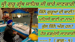 Knowledge about Sri Guru Granth Sahib Ji |