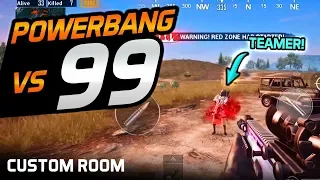 CAN I SURVIVE vs. 99 STREAM SNIPERS - CUSTOM LOBBY - PUBG Mobile