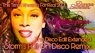 Melanie Wilson Ft Donna Summer - This Time I Know It's For Real ( Storm's Full On Disco Extended )