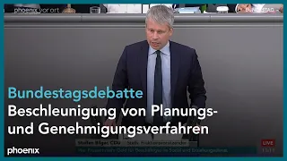 Bundestagsdebatte zur Beschleunigung von Planungs- und Genehmigungsverfahren am 19.05.22