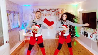 Merry Christmas Everyone (Shakin Steven) Zumba Dance Fitness with Gabriel & Harriet 💗🤗💗💃🕺