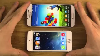 Samsung Galaxy S4 vs. iPhone 5 iOS 7 - Gaming Performance Comparison Review