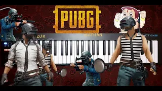 PUBG Game Theme  Music+flp||PUBG New Orcherstra Theme ||Cover By Mathan