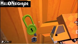 Привет Сосед прохождение Акт 3 Школа Hello Neighbor прохождение зелёный ключ и белый ключ