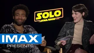 IMAX® Presents: The Cast of Solo Tell Each Other Dad Jokes