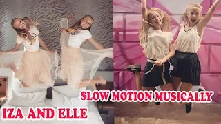 Iza and Elle Slow Motion Musically Videos Compilation #SlowMotion