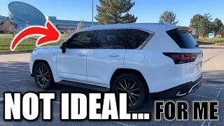 The PROBLEM I have with my Lexus LX600 F Sport…