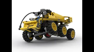 Lego Technic 8830 Remake - Moon Buggy