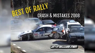 Best of Rally Crash & Mistakes 2008 | Part 2 | @JR-Rallye