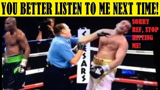 Top 10 Referees Who Hit A Fighter