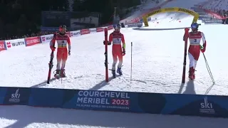 Ski Alpin WM Courchevel Giant Slalom Men's Highlights - Marco Odermatt 🥇& Loïc Meillard 🥈